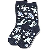 Hot Sox girls Big Conversation Starter Novelty Crew Casual Sock