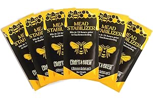 Craft A Brew - Mead Stabilizer - Potassium Sorbate & Potassium Metabisulfite - For At-Home Brewing