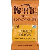Kettle Brand Potato Chips, Honey Dijon Kettle Chips, 5 Oz