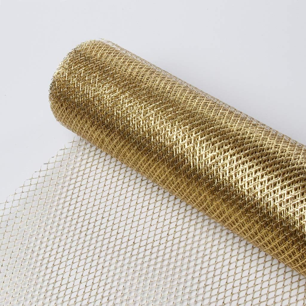 GFF Polarized Woven Mesh, Translucent Fishing Net Bouquet Packaging Suitable for Stage Decoration Material Wedding Scene Decorative Yarn Origami (Color : E, Size : 70 731CM)