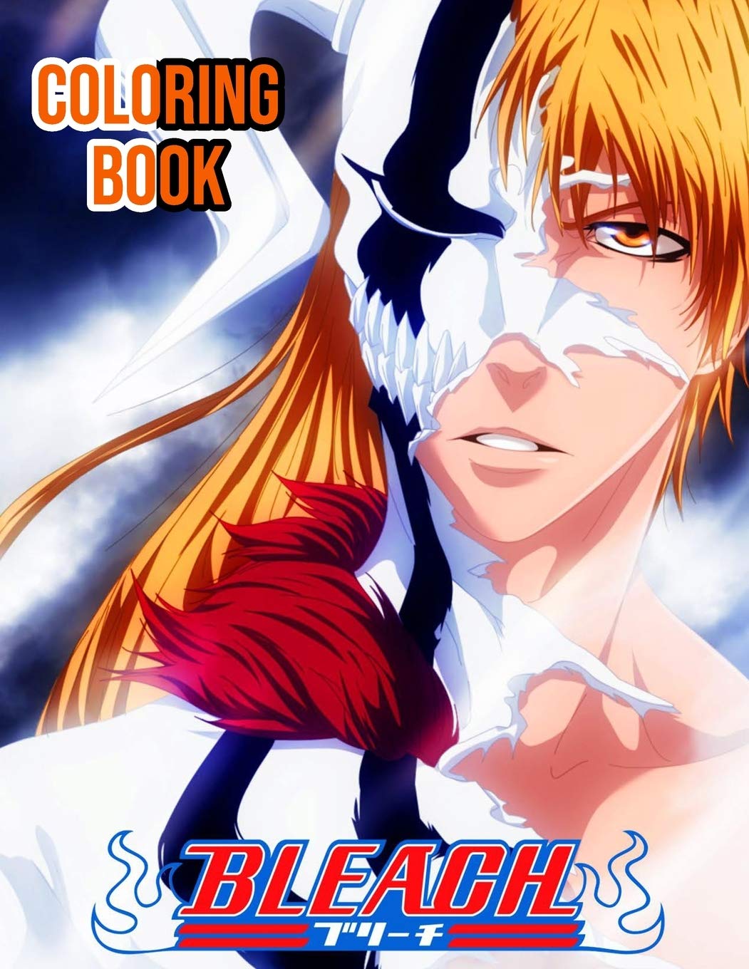 Bleach Coloring Book ブリーチ 塗り絵 黒崎一護 ブリーチ 塗り絵 黒崎一護 Mallow Mr Stipper Amazon De Books