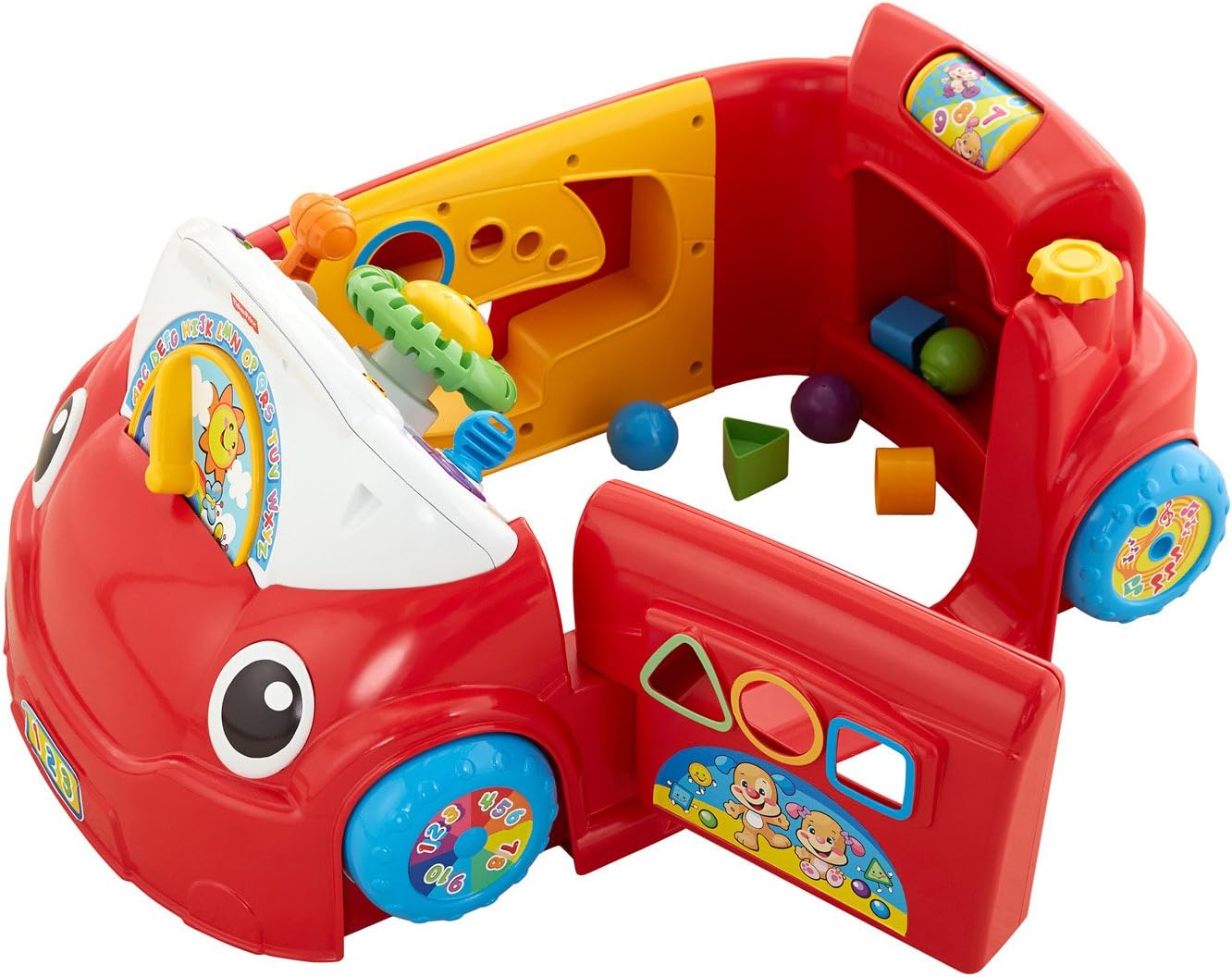 fisher price crawl around car pink uk