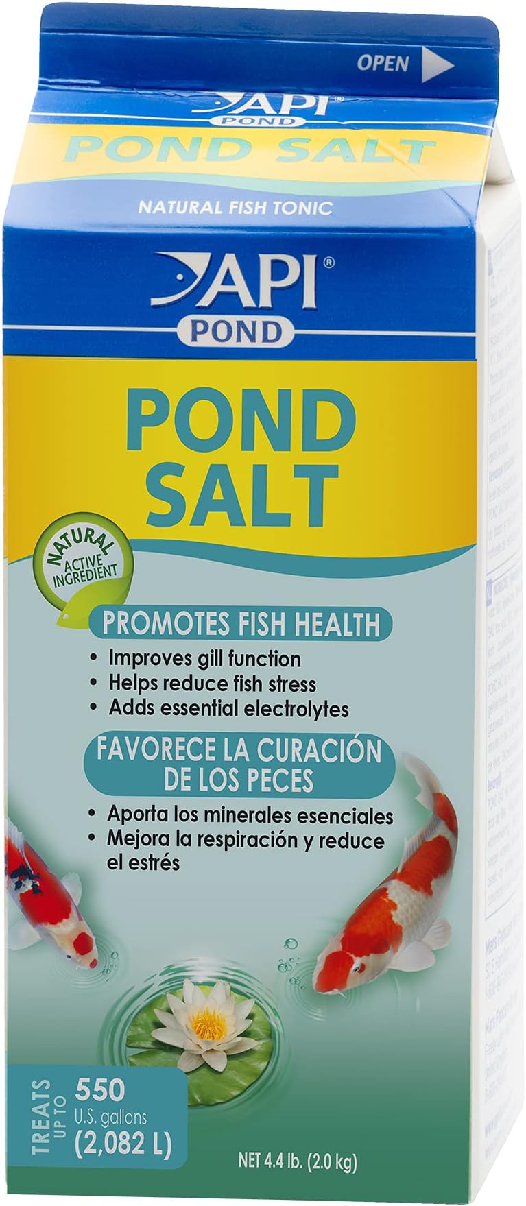 API Pond Salt Pond Water Salt 2 Kg Container Brand New