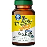MegaFood Multivitamin for Men 40+ One Daily Mens Multivitamins - Methylated B12, Vitamin D3, B6, C & Zinc, Muscle & Bone Health, Energy Metabolism, Immune Support Supplement, Vegetarian, 60 Tablets