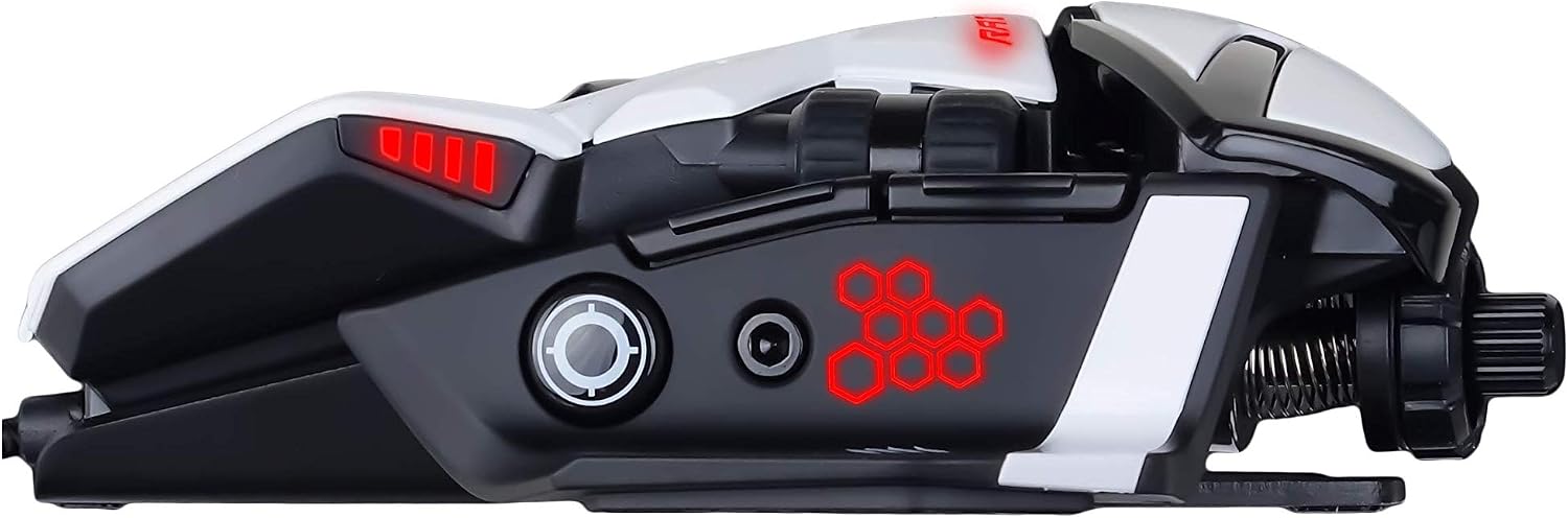 SOURIS GAMING RAT 6+ BLANCHE, White - Image 5
