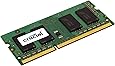 Crucial 1GB DDR2-667, PC2-5300, 200-pin SODIMM CL=5 Unbuffered NON-ECC Laptop Memory - CT12864AC667
