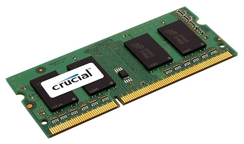Crucial 8GB Single DDR3 1333 MT/s (PC3-10600) CL9 SODIMM 204-Pin