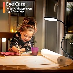 iFalarila Reading Light with Remote, LED Desk Lamp