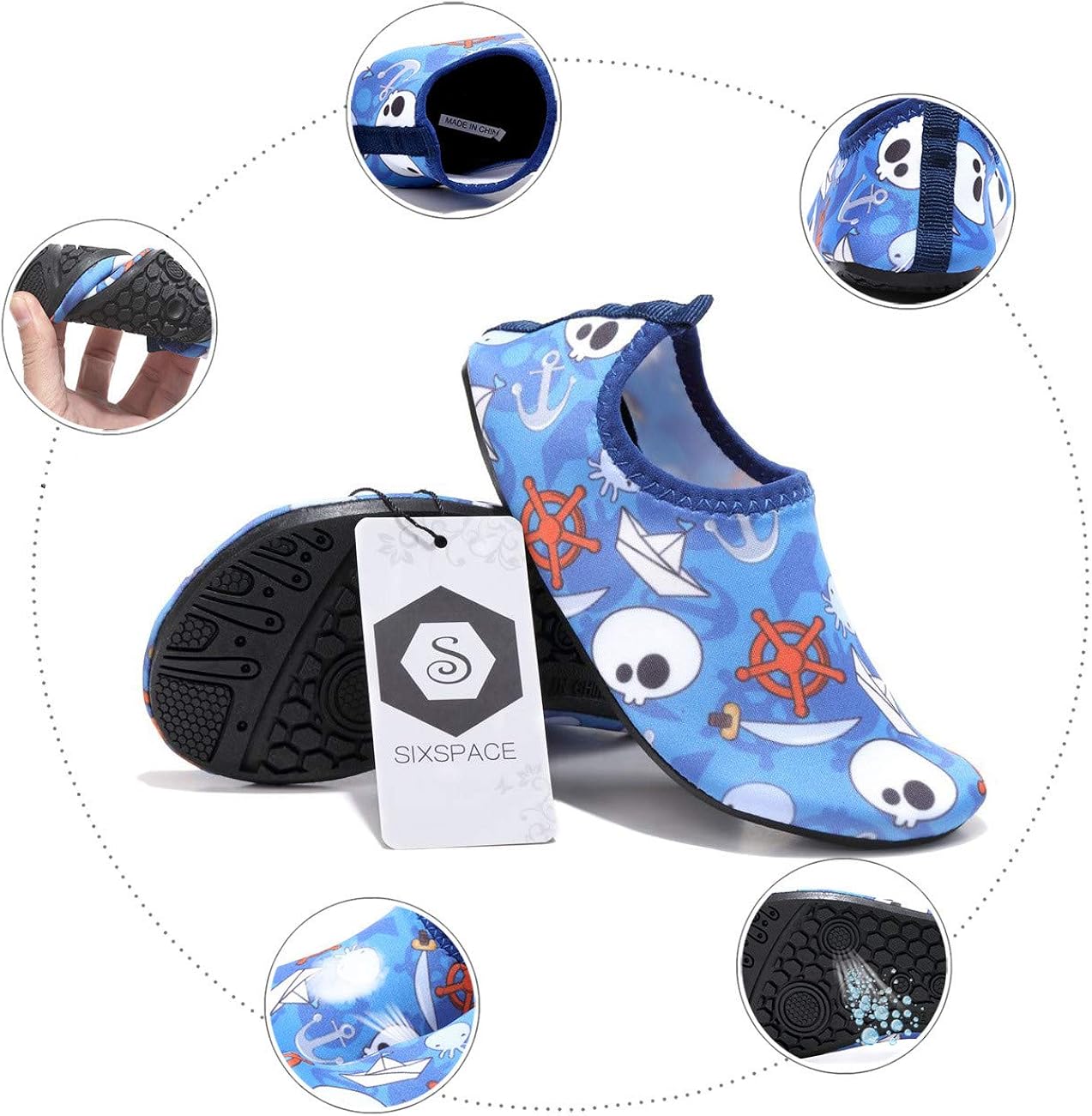 sixspace barefoot water shoes