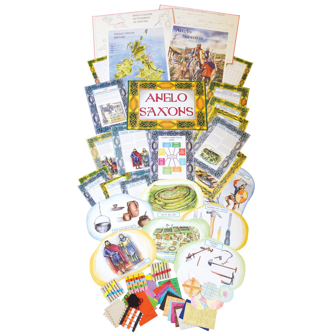 Springboard Anglo-Saxons KS2 Display and Resource Pack
