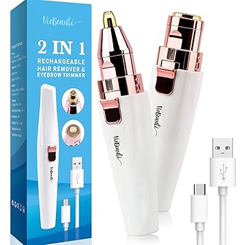 eyebrow trimmer with charger