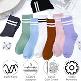 Zuimei 8 Pairs Ladies Socks Cotton Polyester Ankle Sport Casual Multipack view 4