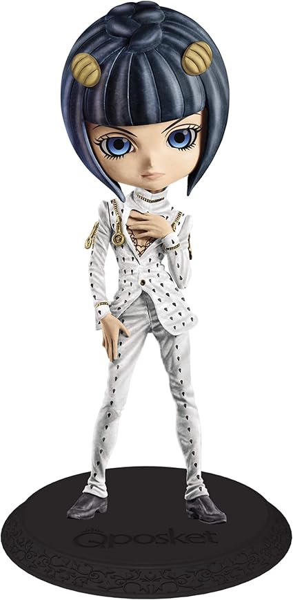 Amazon Com Banpresto Jojo S Bizarre Adventure Golden Wind Q Posket Bruno Bucciarati Ver B Multicolor Toys Games