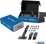 XFORT Black Suffolk Gate Latch Garden Door Catch Lock Latches view 6