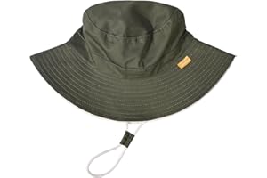 BUCAUM Baby Sun Hat for Boy Girl Toddler Summer Bucket Hat,Kids Sun Protection Beach Cotton Baby Hats