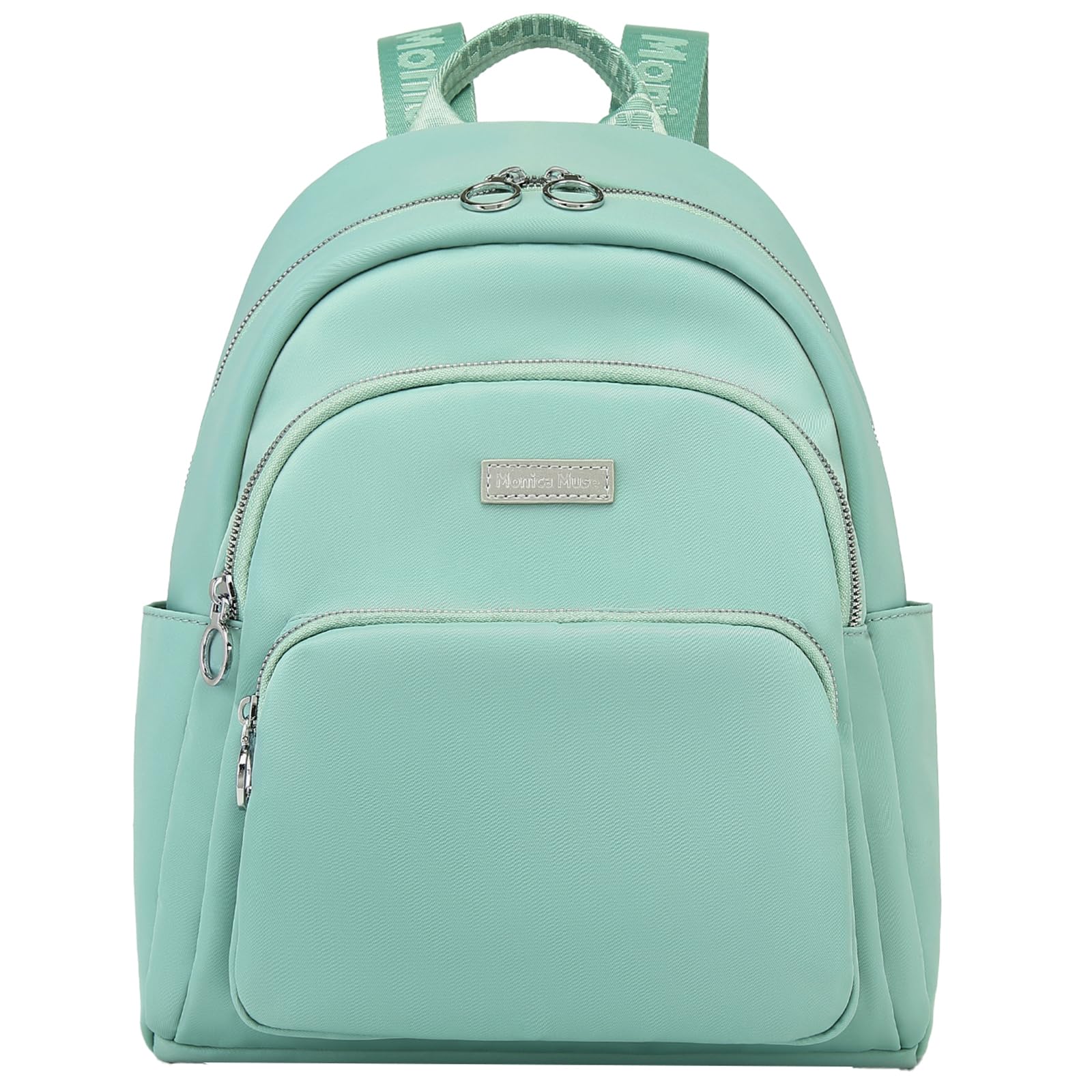 Photo 1 of Mini Backpack for Women, Waterproof Stylish Daypack Purse Shoulder Bag, Small Lightweight Travel Backpack College, Ladies Gift Casual Daily Work, Mint Green