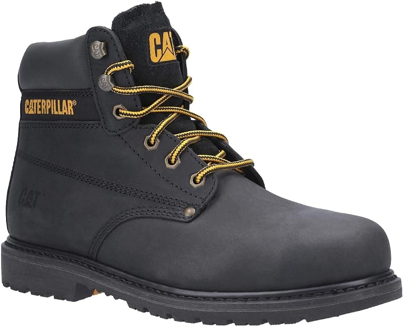 CAT Powerplant SB Safety Boot Honey UK 7 Goodyear Welt Steel Toe 300C