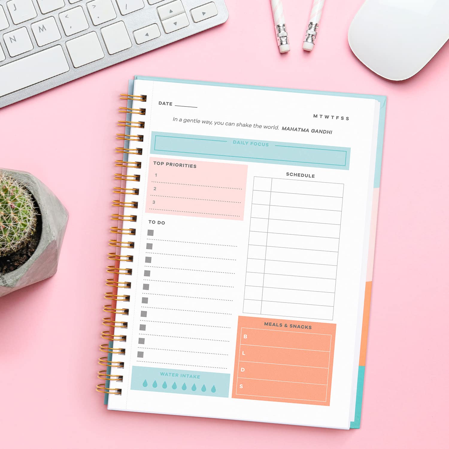 Undated Planner with Trackers
