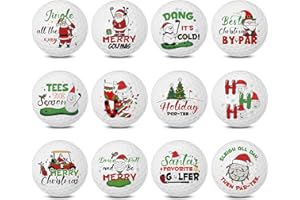Sonwyoung 12 Pcs Golf Retirement Gifts for Women Men Funny Golf Balls Set for Father Mother Son Boss Coworker Employee Husband Grandpa Golfers Lovers Retirement Gifts