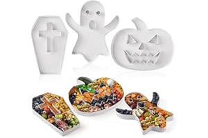 Datyiiha Halloween Fillable Cardboard Tray for Charcuterie 12'' Halloween Charcuterie Paper Box for Fall Halloween Party Favor Cookies Goodie Candy Cupcake Box Party Supplies
