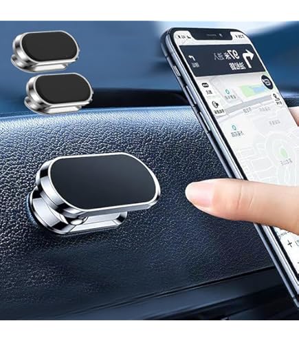 Support Téléphone Voiture Magnétique Magsafe - Rotation 360°, Ventouse Forte - Compatible IPhone 12-16 Et Autres Modèles - 14