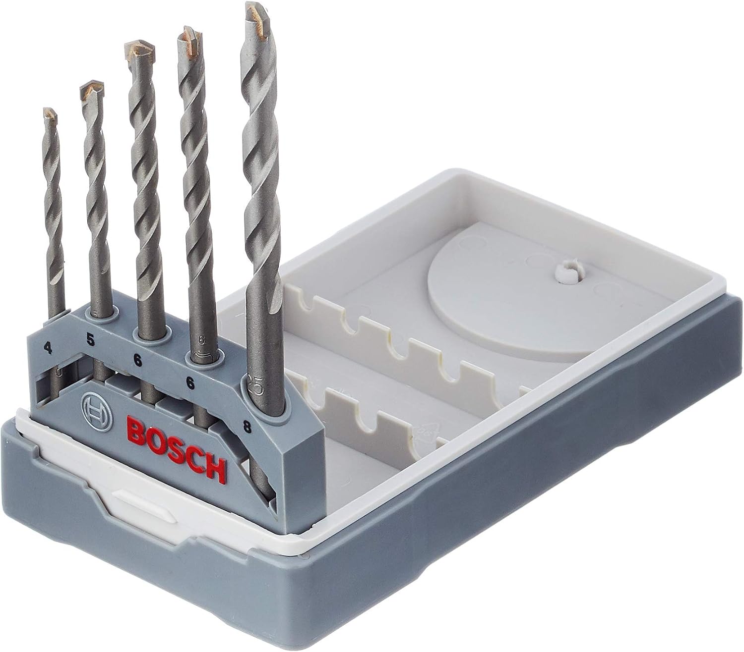 Bosch 2607017080 CYL-3 Concrete Drill Bit Set, Silver Percussion 4-8mm, Grey, diameter 4-8 mm - Image 3