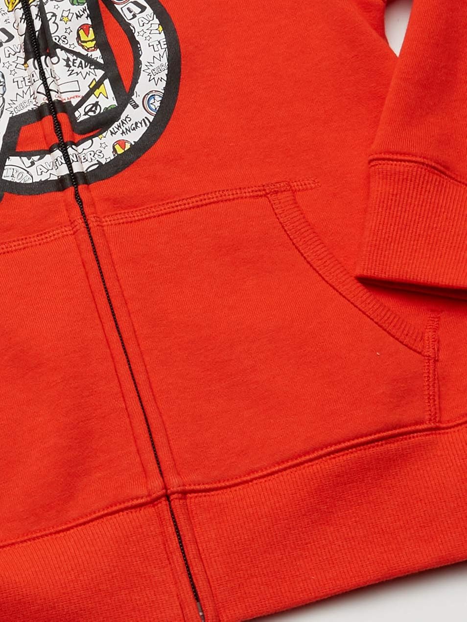  Brand - Spotted Zebra Boys Disney Star Wars Marvel Fleece Zip-Up Sweatshirt Hoodies: Clothing