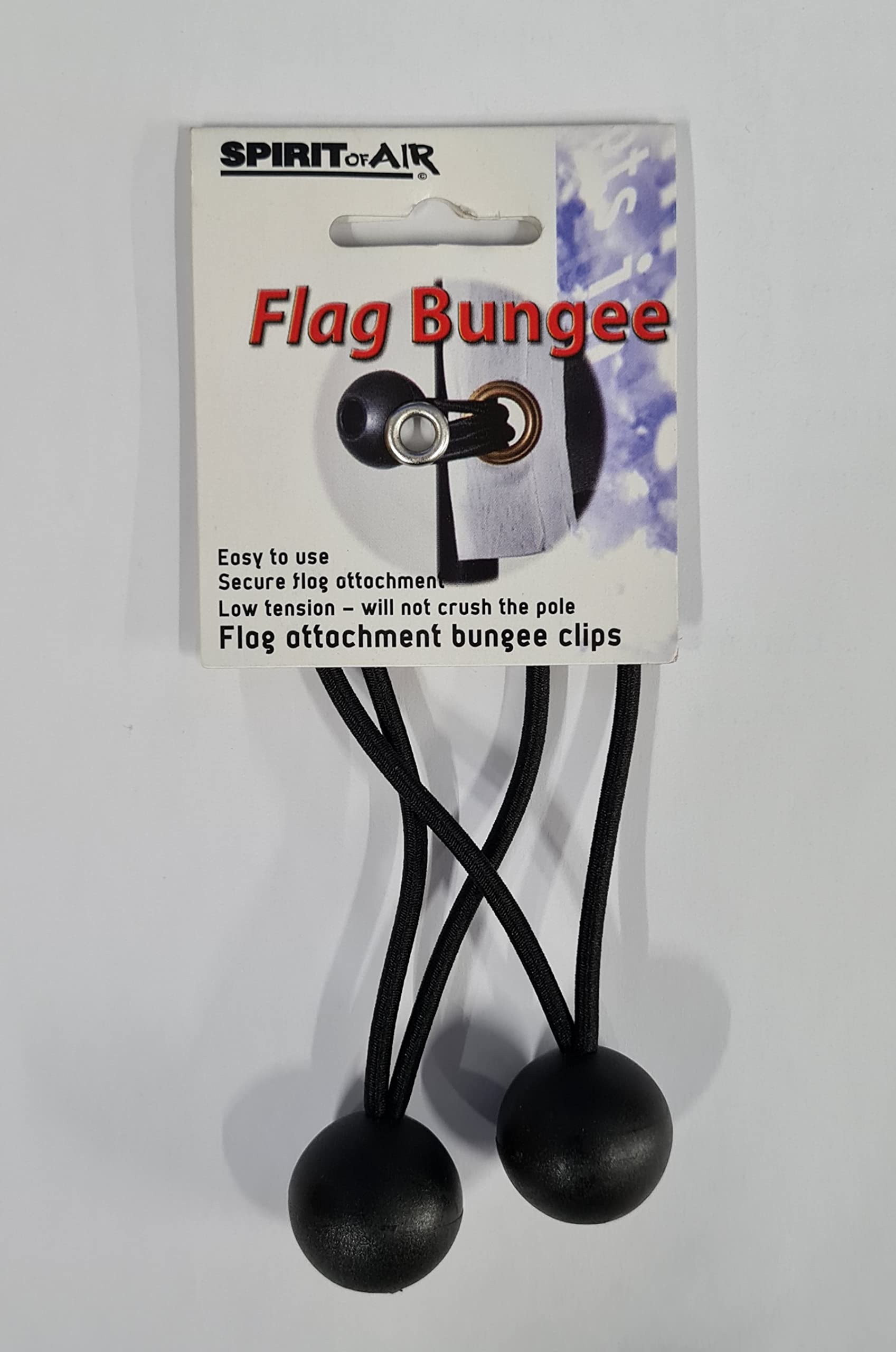 Flag Bungees x 2 - Ideal for Festival Flag Poles
