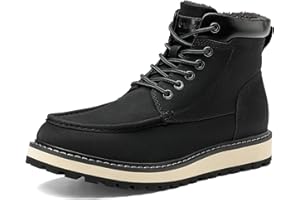 Bruno Marc Men's Winter Snow Boots Fashion Casual Comfort Warm Boots