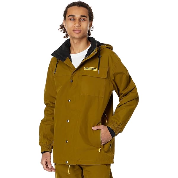 VOLCOM ボルコム GORE-TEX ￼jacket カーキ S OUTLET】VOLCOM Mens Guide Gore-Tex Jacket - Military @2buy