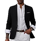 PJ PAUL JONES Mens Casual Sport Coat Blazer Two Buttons Lightweight Business Jackets