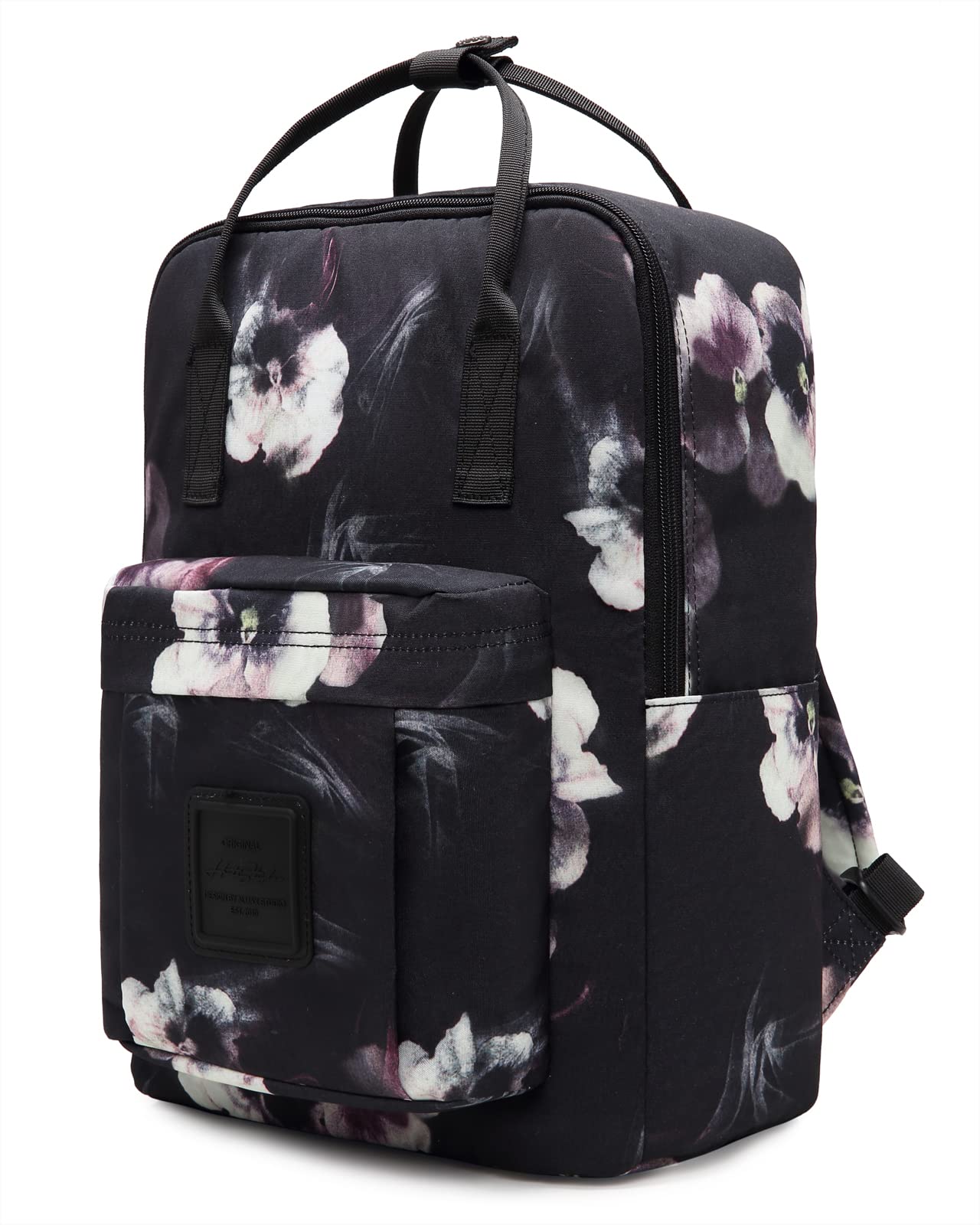 Bestie 14" School Bag Backpack for Girls, 14 litres, Floral, Black