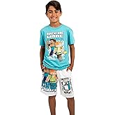 Minecraft Adventure Mode Boy's Short Sleeve Shirt & Lounge Shorts Combo Set