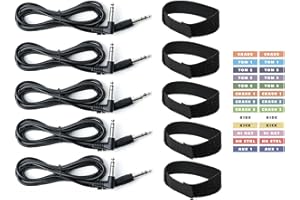 SILVERLINE AUDIO Silverline 5 Cable Auxiliary/Aux Connection Kit for Roland TD-27 Drum Module