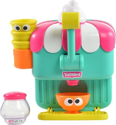 Toomies Foam Cone Factory Deluxe Ice Cream Bath Toy Wall Mount