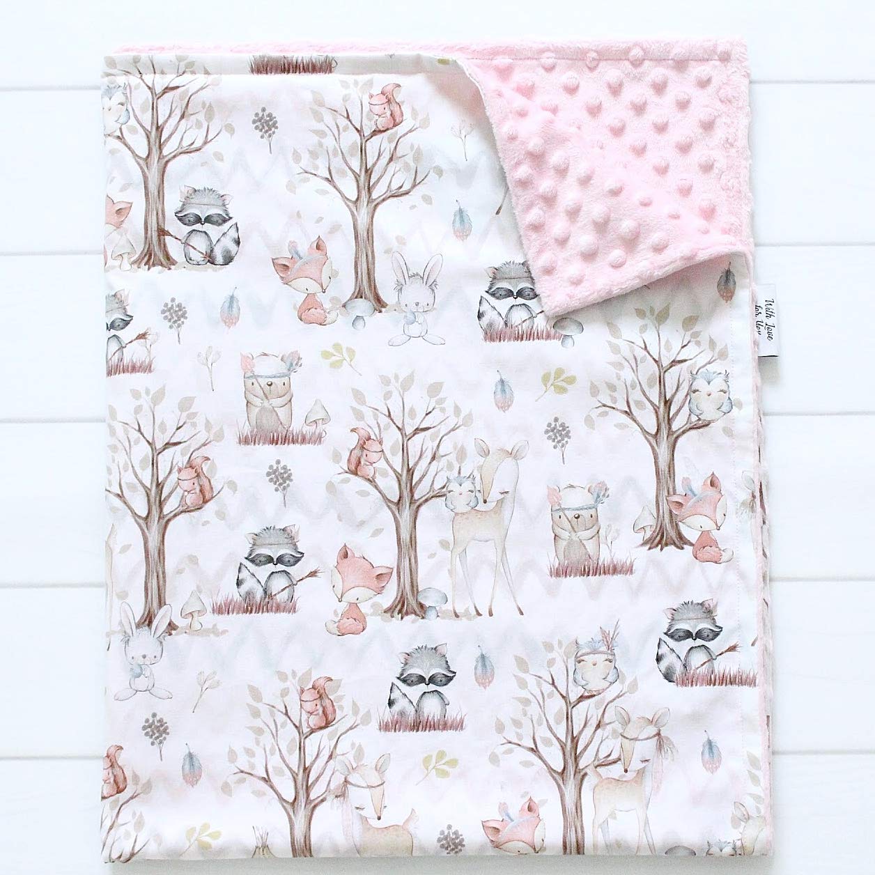 boho woodland nursery bedding
