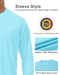 Roadbox Mens UPF 50+ Long Sleeve SPF Diving Rash