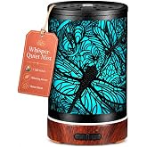 Essential Oils Diffuser,Aromatherapy Diffuser,Birthday for Women Mom Grandma,Metal Cool Mist Humidifier with 7 Colors Lights Waterless Auto Off Air Diffusers (Dragonfly)