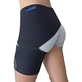 Hip Brace for Sciatica Pain Relief: Ease Pain from Sciatic Nerve, Pulled Thigh, Hip Fleхоr Strain, Groin Injury, Hamstring Pu
