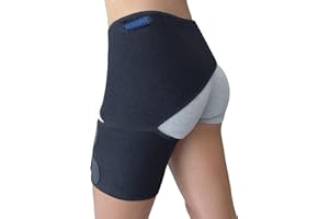 Hip Brace for Sciatica Pain Relief: Ease Pain from Sciatic Nerve, Pulled Thigh, Hip Fleхоr Strain, Groin Injury, Hamstring Pu