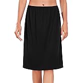 Wikoan Half Slip for Women Under Dress Basic Slips Dress Super Soft Modal Underskirt for Under Dresses S-3XL