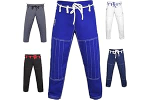 ZAFCO SPORTS Zafco Fightwear Men's Brazilian Jiu Jitsu Gi Pants 10oz Ripstop MMA Grappling Kimono