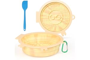 ZALBYUY 3 in 1 Travel Dog Bowls, 2024 New Portable Dog Water Food Bowl for Outdoor&Indoor, Lick Mat for Small/Medium/Large Dog&Cat, Collapsible Dog Bowl with Silicone Brush&Hook for Walking Traveling