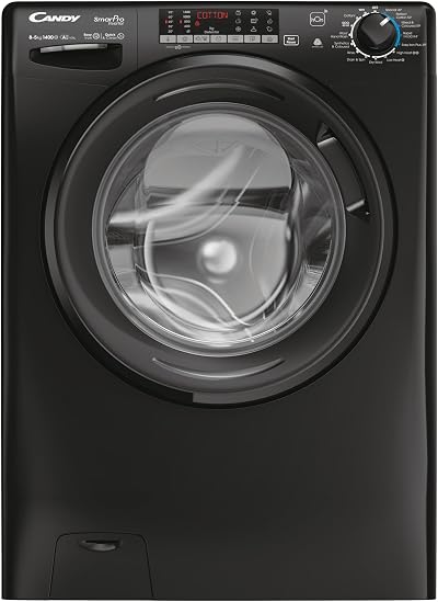 Candy CSOW4856TWMBB680 Freestanding Washer Dryer 8/5kg 1400RPM Black