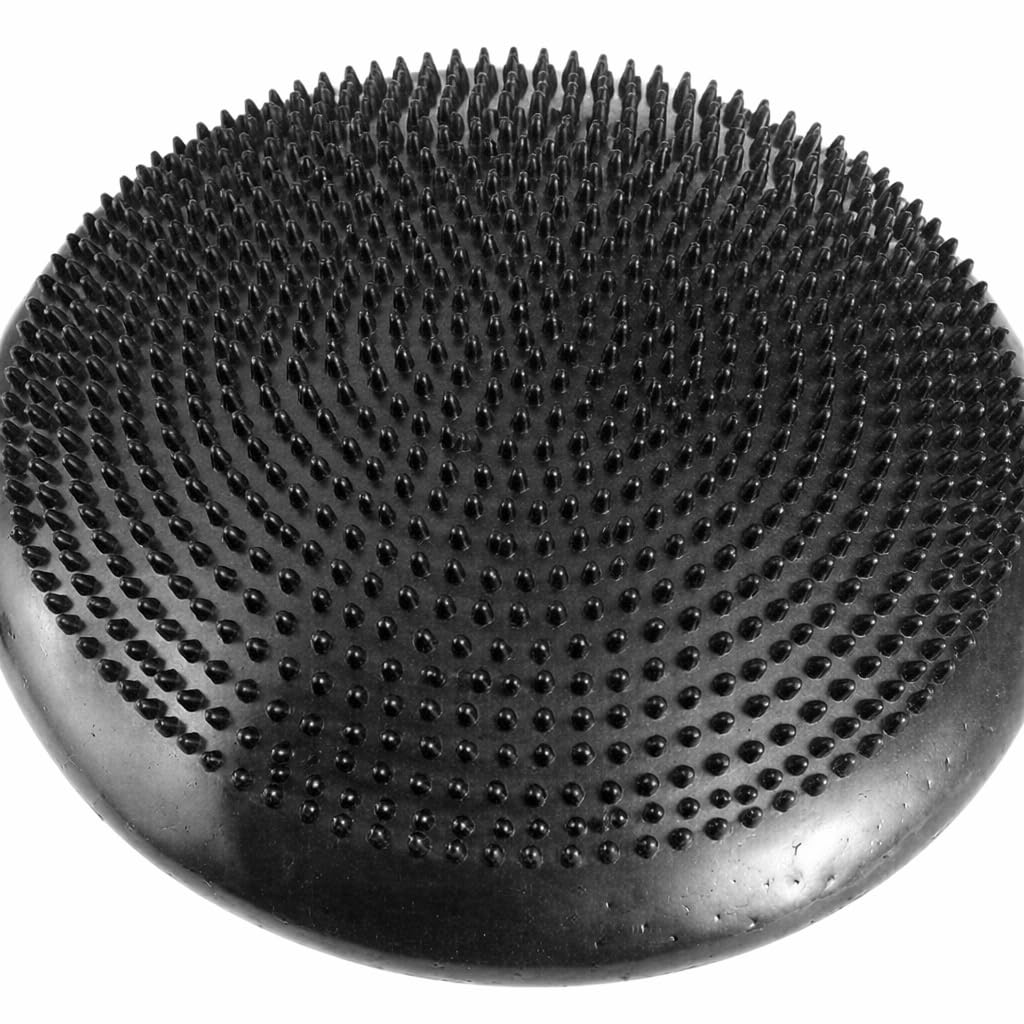 FSYBB71N Balance Pad - Inflatable Proprioceptive Cushion for Physiotherapy and Rehabilitation | Home Fitness, Yoga, Pilates | Improves Balance, Stability and Concentration in Adults and Children