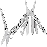 Nextool Mini Flagship,EDC Keychain Multitool Pliers, 10-in-1 Mini Pocket Multi Tool with Sharp-Nosed Pliers, Scissors for Sur