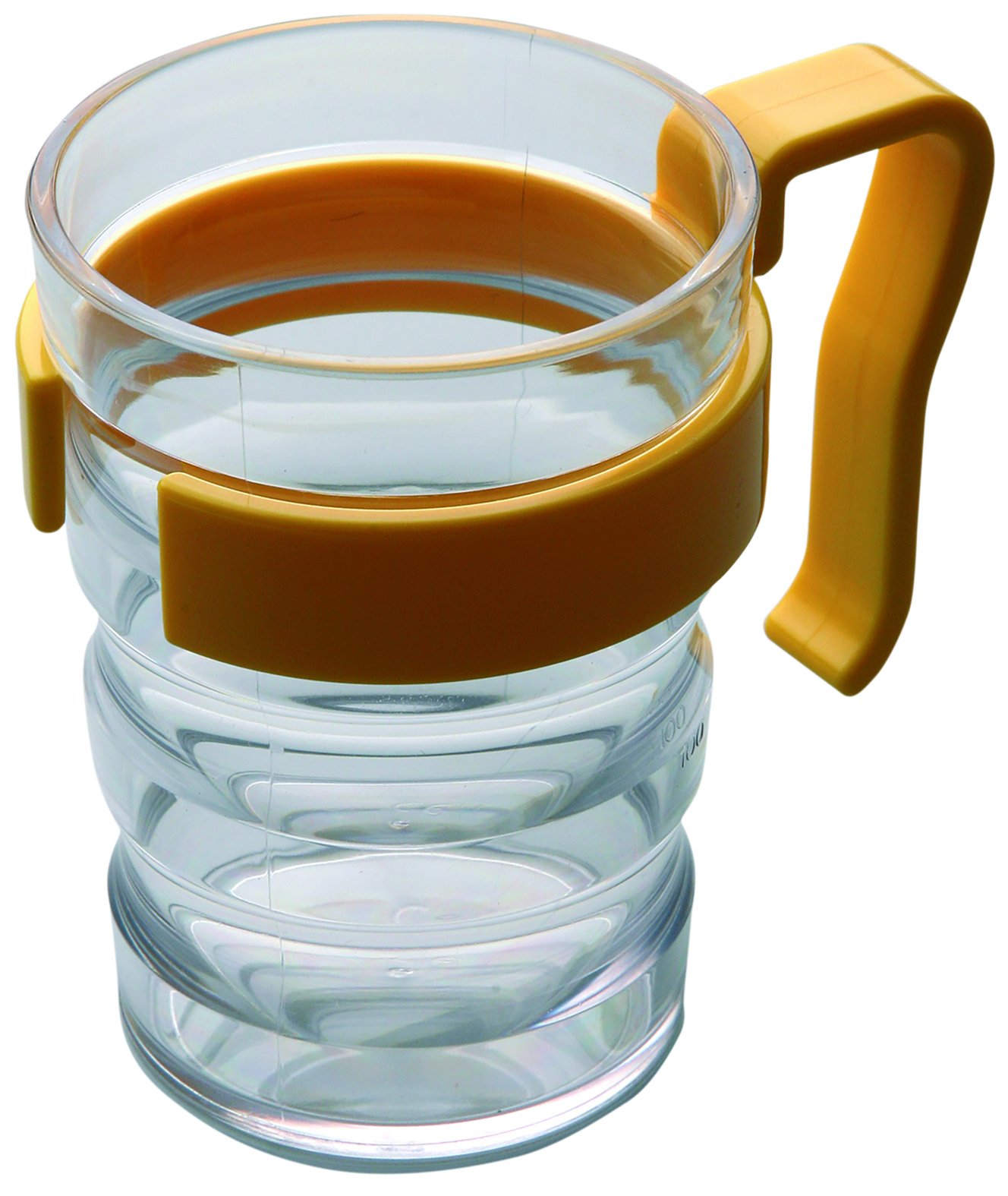 Easy Grip Cup Handle for Better Control, gripping and to Reduce Spills. Ideal for Those with Weak Grip, Poor Motor Skills, Reduced Dexterity, Parkinson's, Arthritis or The Elderly. No Spill
