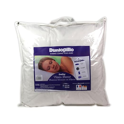 Dunlopillo ORMMO6N060060DPO Kissen, 60 x 60 cm, Weiß Amazon.de Küche