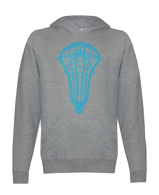 Y3K Sports Girl's Youth Lacrosse Head Hoodie Sweatshirt