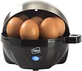 Neo 3 in 1 Electric Egg Cooker Boiled Poached Omelette Maker Black Silver view 9